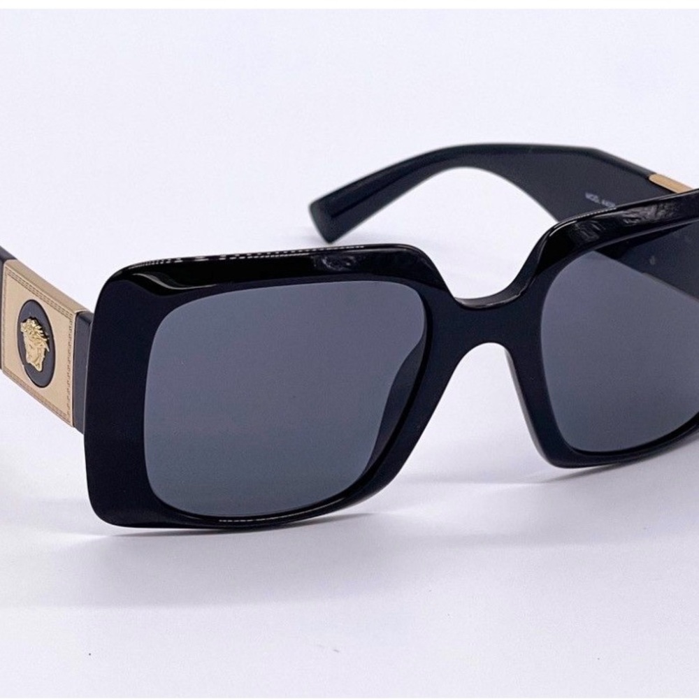Versace Women’s Black Square Sunglasses - Picture 4 of 7